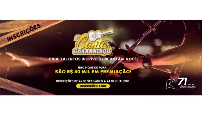 Canta Guaraniaçu está com as inscrições abertas